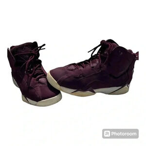 Nike Air Jordan True Flight BG Bordeaux Basketball Shoes 343795-625 Size 4Y